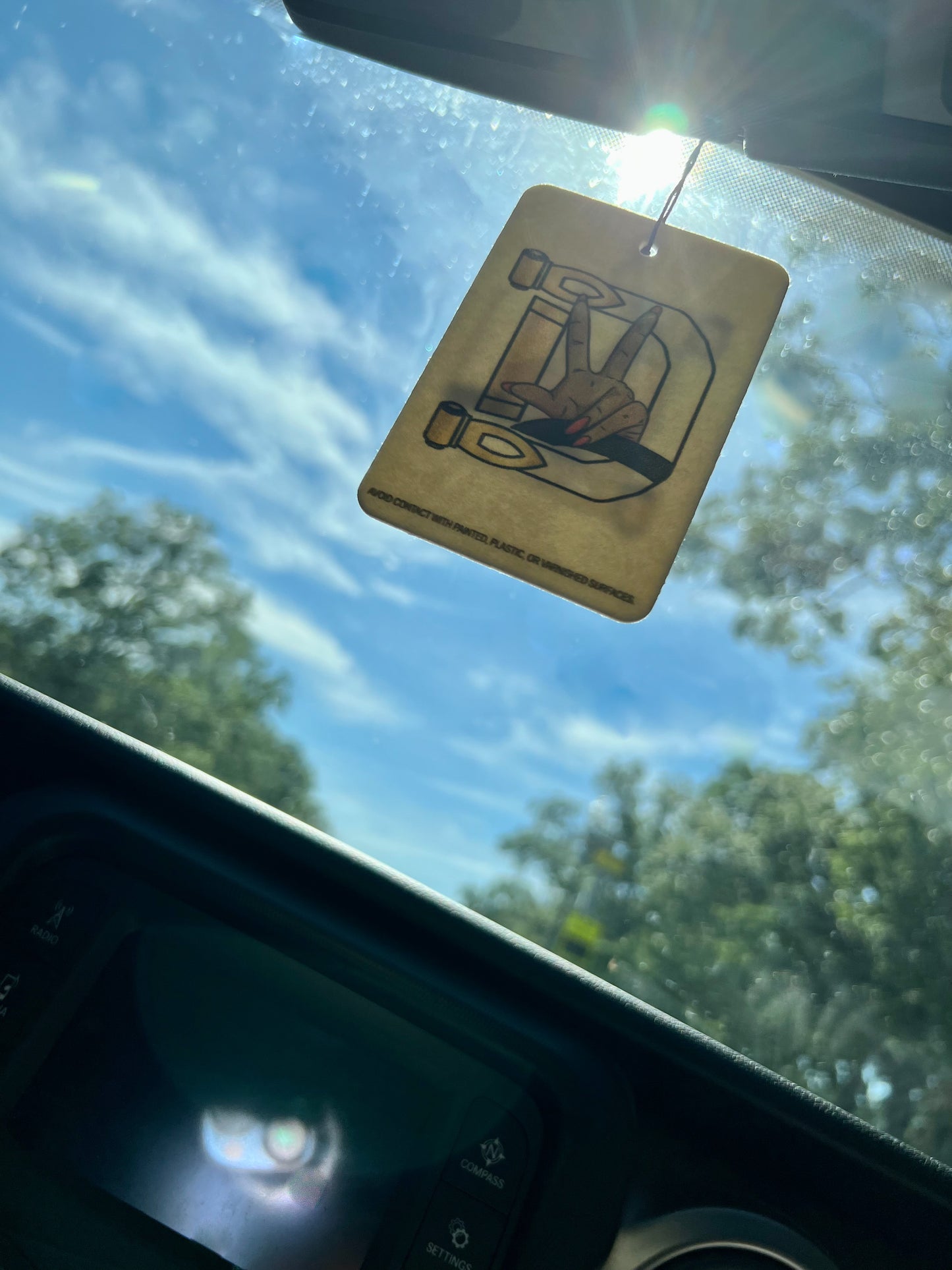 D'Jeep Wave Air Freshener (Ladies) Whatupdoe Edition