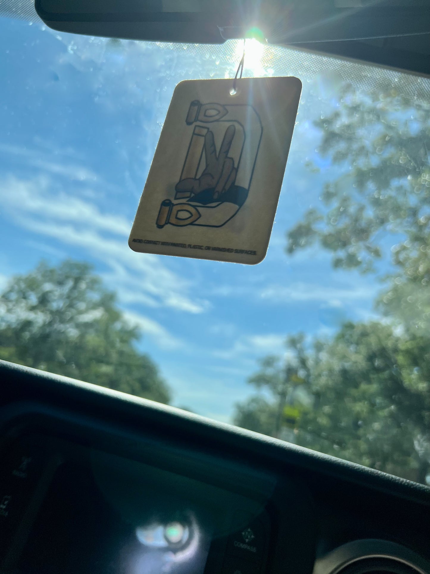 D'Jeep Wave Air Freshener (Men) Whatupdoe Edition